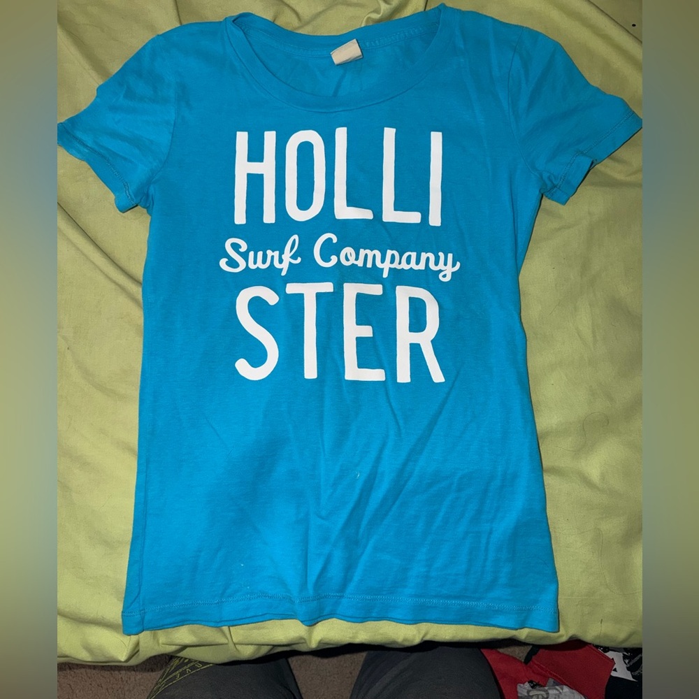 Hollister Turquoise Surf Tee